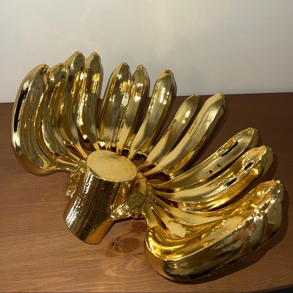 harry allen Other - Harry Allen Realty Gold Areawear Banana dish bowl
